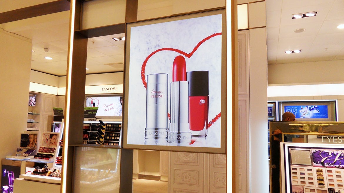 Retail Industry - LED lightbox
